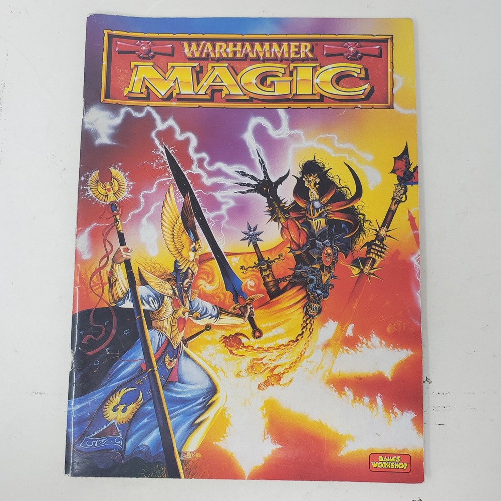 Games Workshop Warhammer Magic Rulebook 1996 Rick Priestley Fantasy Battle Book